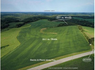 70 +/- ACRES Hwy 27 Ferryville, WI 54628