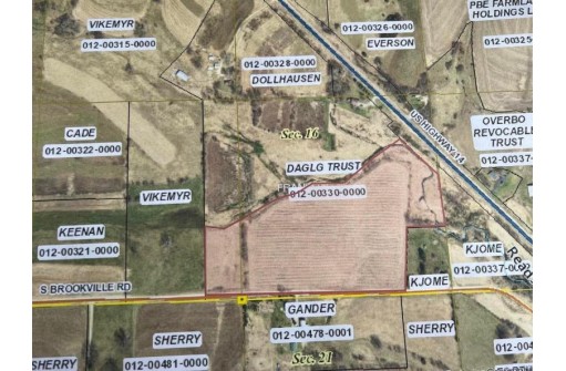 20 +/- ACRES S Brookville Rd, Viroqua, WI 54665