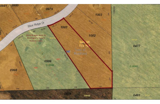 LOT 1032 Blue Ridge, La Valle, WI 53941