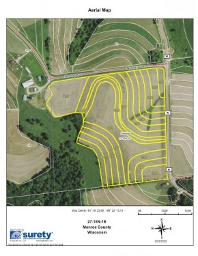 36.48 +/- ACRES Norway Ave/County Road W