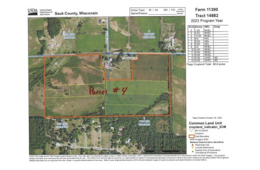 PARCEL #4 N Reedsburg Rd, Reedsburg, WI 53959