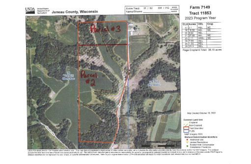 PARCEL #3 19.13 Acres Brockman Road, Elroy, WI 53929