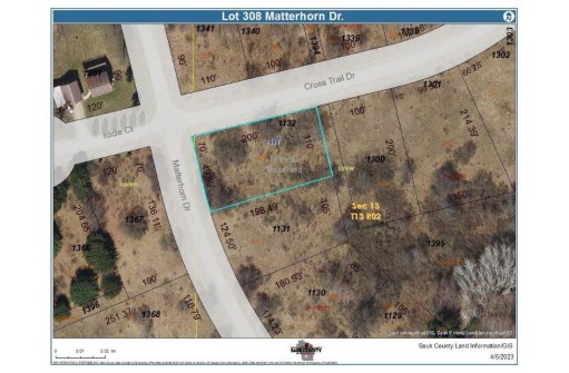 LOT 308 Matterhorn Drive, La Valle, WI 53941