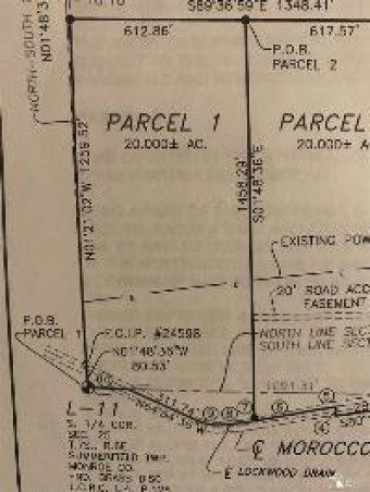 PARCEL 1 Morocco Petersburg, MI 49270