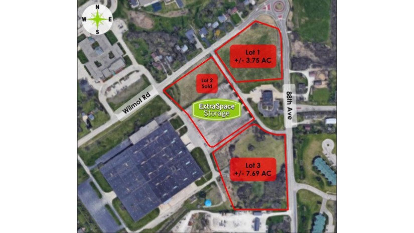 LT0 Wilmot Rd Pleasant Prairie, WI 53158 by Anderson Commercial Group, LLC $1,716,000