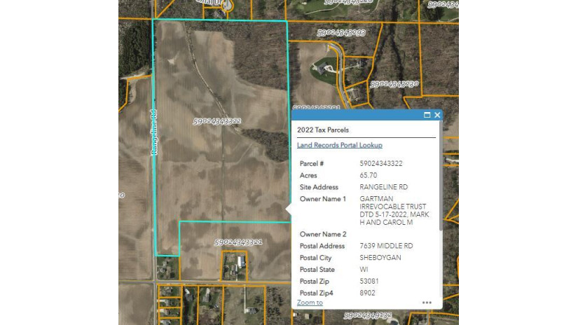 LT0 Rangeline Rd WOODLAND RD Sheboygan, WI 53081 by Pleasant View Realty, LLC $2,000,000