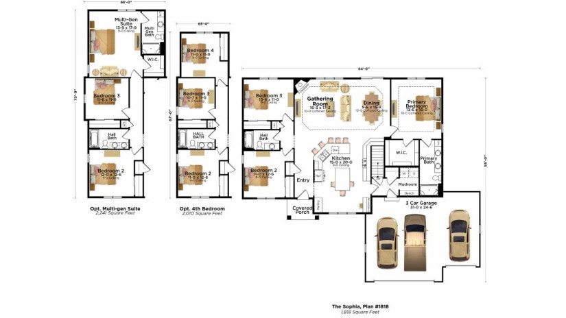 1707 White Deer Trl Waukesha, WI 53189 by Bielinski Homes, Inc. $691,900