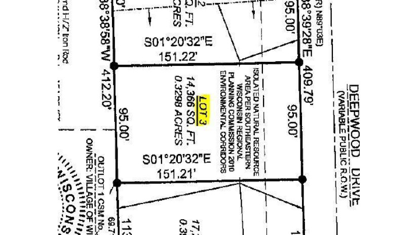 332 Deepwood Dr LT3 Wind Point, WI 53402 by Korndoerfer Homes LLC $124,900