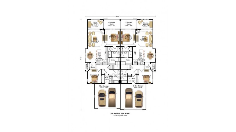 1479 Sandhill Ln 2301 Mukwonago, WI 53149 by Bielinski Homes, Inc. $479,900