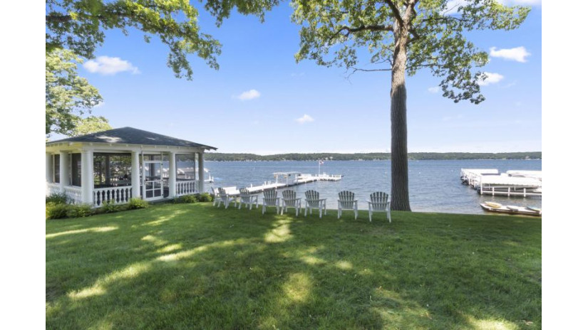 776 S Lakeshore Dr COTTAGE B Fontana, WI 53125 by Twin Realty, Inc $1,450,000