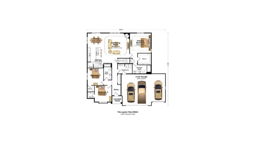 LT34 Woods Edge Dr Mukwonago, WI 53149 by Bielinski Homes, Inc. $509,590