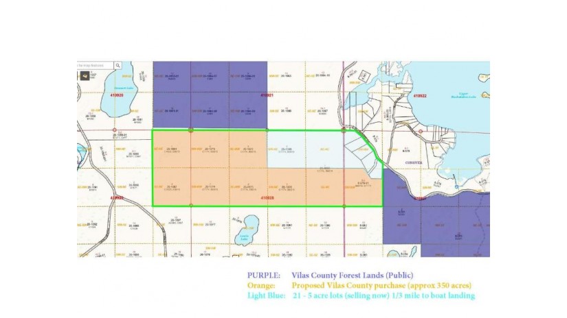 Lot 6 Buckatabon Rd E Conover, WI 54519 by Eliason Realty - Eagle River $49,900