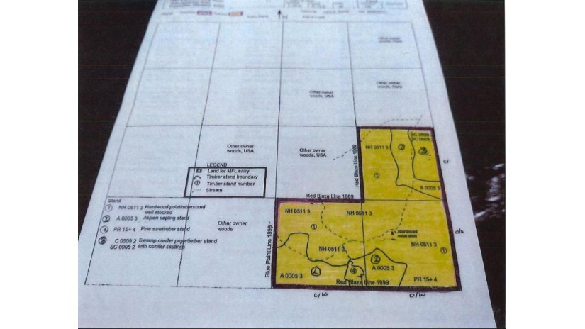 Off Holford Rd 120 Acres Alvin, WI 54542 by Shorewest Realtors $240,000