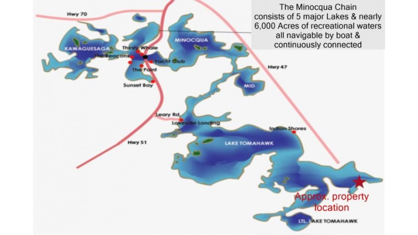 8066 Blue Jay Rd Lake Tomahawk, WI 54539 by Redman Realty Group, Llc $1,299,000