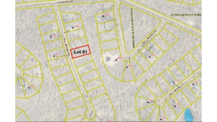 Lot 61 Tall Moon Trail Danbury, WI 54830 by Keller Williams Premier Realty/Vadnais $7,995