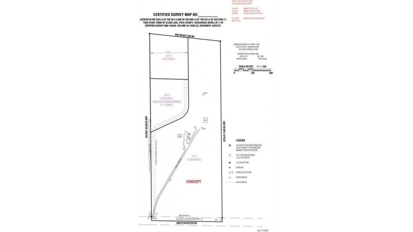 Lot 2 30th Avenue Clear Lake, WI 54005 by Edina Realty, Corp. - St Croix Falls $65,000
