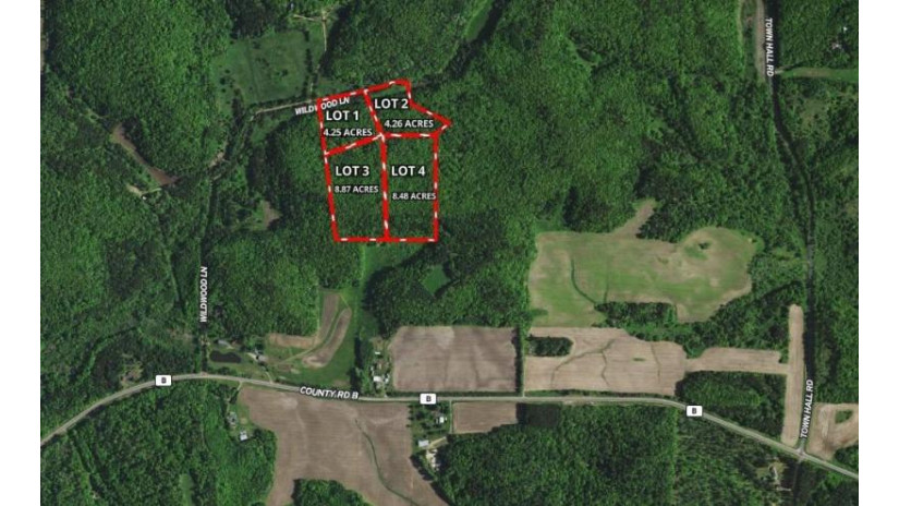 0 Wildwood Lane - Lot 4 Fairchild, WI 54741 by Base Camp Country Real Estate $90,000