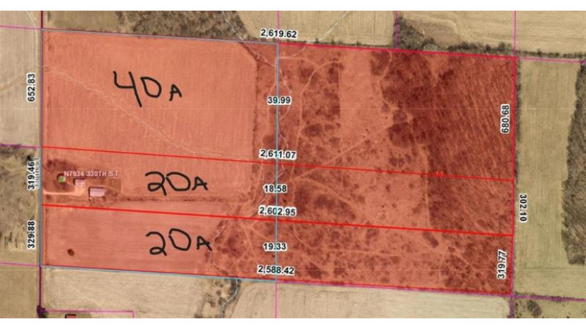 XXX (40 acres) 330th Street Spring Valley, WI 54767 by Keller Williams Realty Diversified $300,000