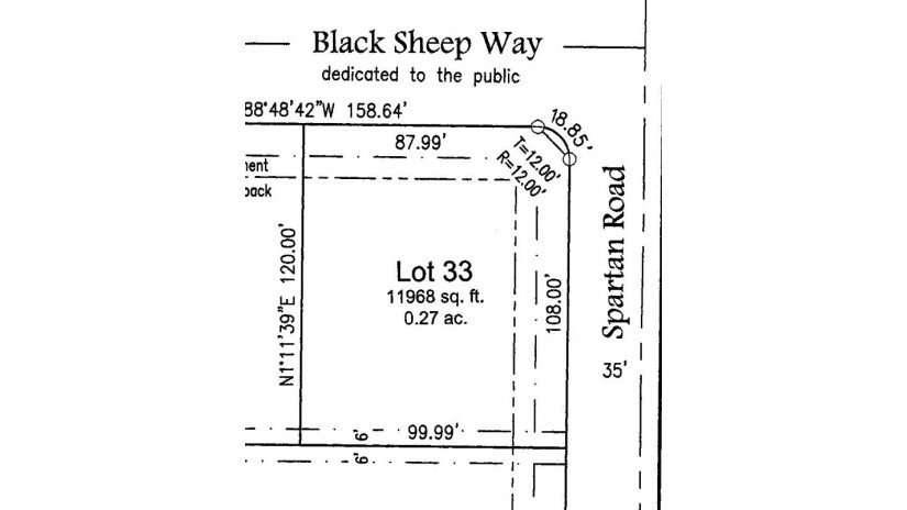 3594 Black Sheep Way Lot 33 Green Bay, WI 54311 by Coldwell Banker Real Estate Group $59,900
