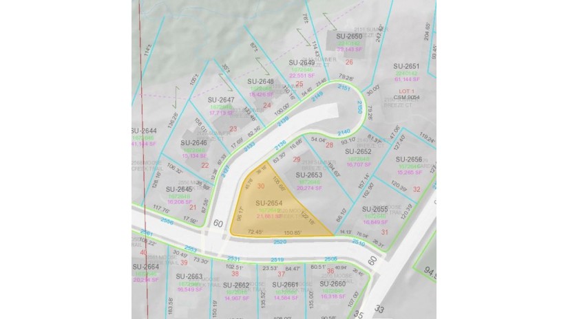 2520 Moose Creek Trail Lot 30 Suamico, WI 54313 by Oskey Realty LLC $84,900