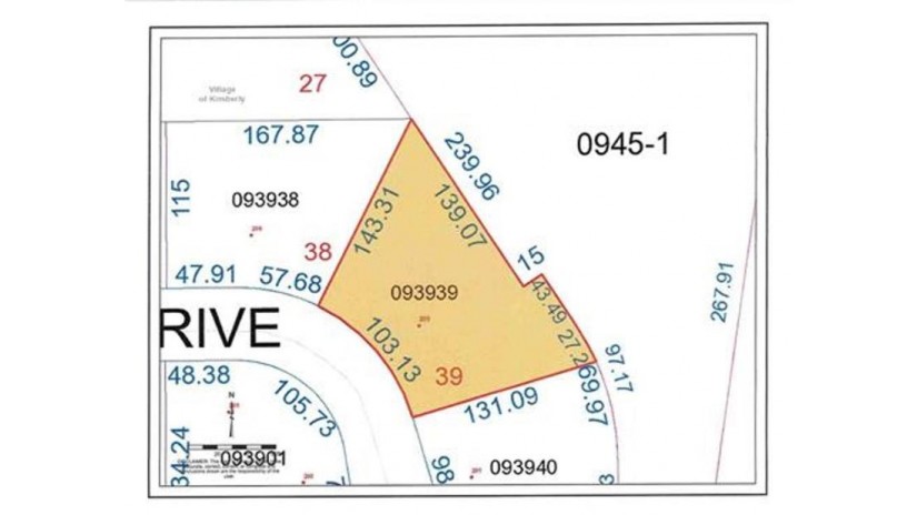 205 Rivers Edge Drive Lot 39 Kimberly, WI 54136 by Resource One Realty, Llc - OFF-D: 920-255-6580 $34,900
