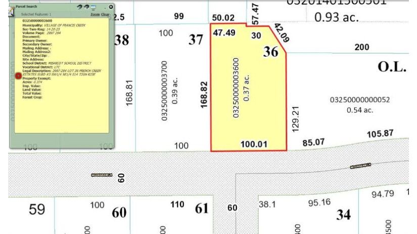 912 Moon Beam Lane Lot 36 Francis Creek, WI 54214 by NextHome Select Realty $39,900