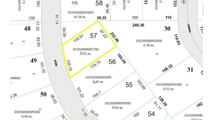 210 Abby Lane Lot 57 Francis Creek, WI 54214 by NextHome Select Realty $49,900