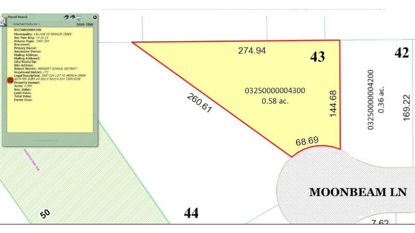 714 Moon Beam Lane Lot 43 Francis Creek, WI 54214 by NextHome Select Realty $52,900