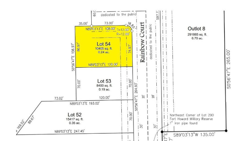 Rainbow Court Lot 54 Howard, WI 54303 by NextHome Select Realty $51,900