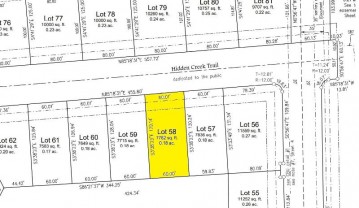 480 Hidden Creek Trail Lot 58, Howard, WI 54303