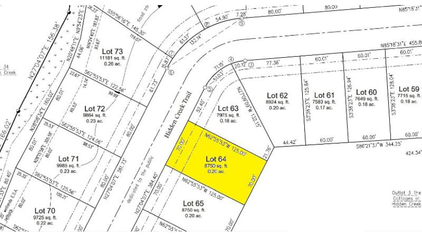 432 Hidden Creek Trail Lot 64 Howard, WI 54303 by NextHome Select Realty $54,900