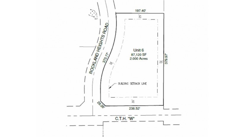 1479 Rockland Heights Road Lot 6 Rockland, WI 54115 by Coldwell Banker Real Estate Group $84,900