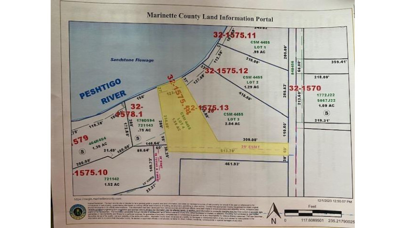 Shaffer Road Lot 4 Stephenson, WI 54114 by Northwoods Dream Real Estate Llc $169,000