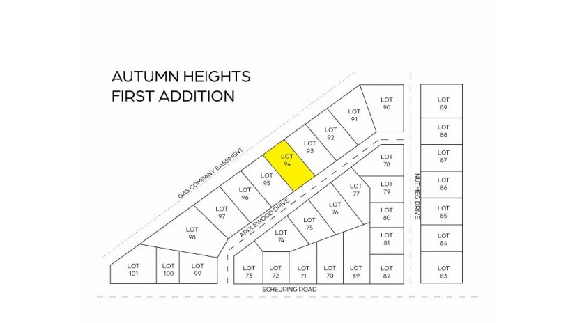 1167 Applewood Drive Lot 94 Lawrence, WI 54115 by Shorewest Realtors $75,900