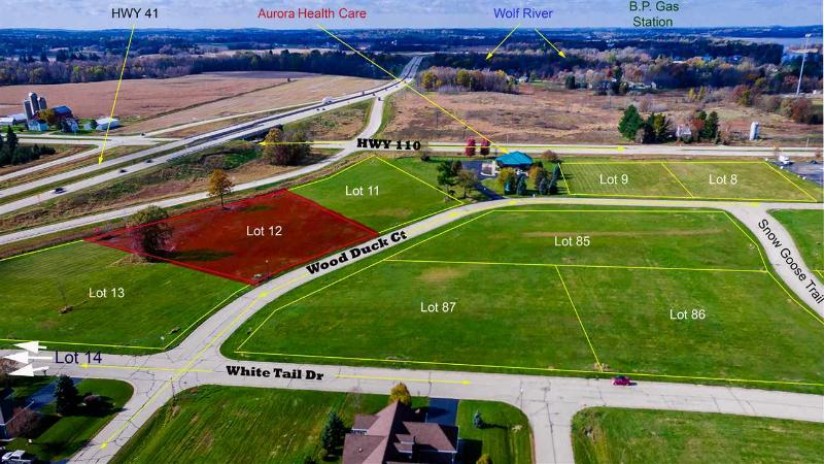 Wood Duck Drive Lot C12 Fremont, WI 54940 by Coaction Real Estate, Llc $78,900