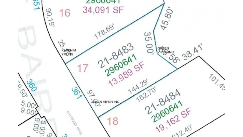 361 Baywood Trail Lot 17 Green Bay, WI 54311 by Resource One Realty, Llc - OFF-D: 920-255-6580 $124,900