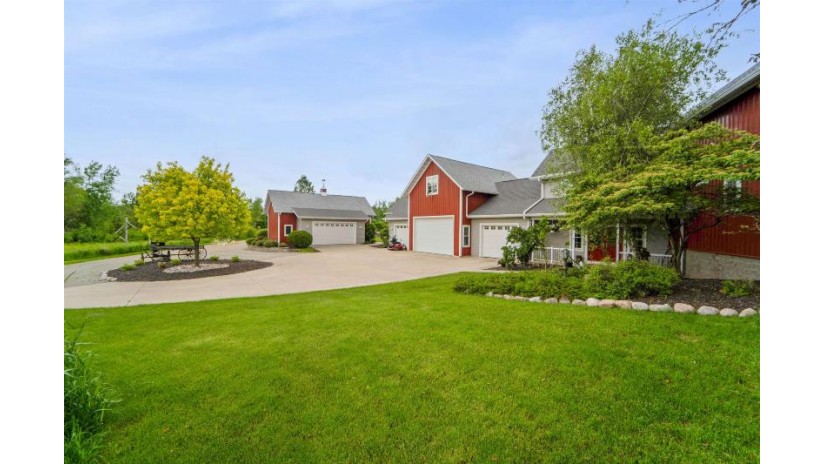 W8535 School Road Dale, WI 54944 by Coldwell Banker Real Estate Group $1,499,900