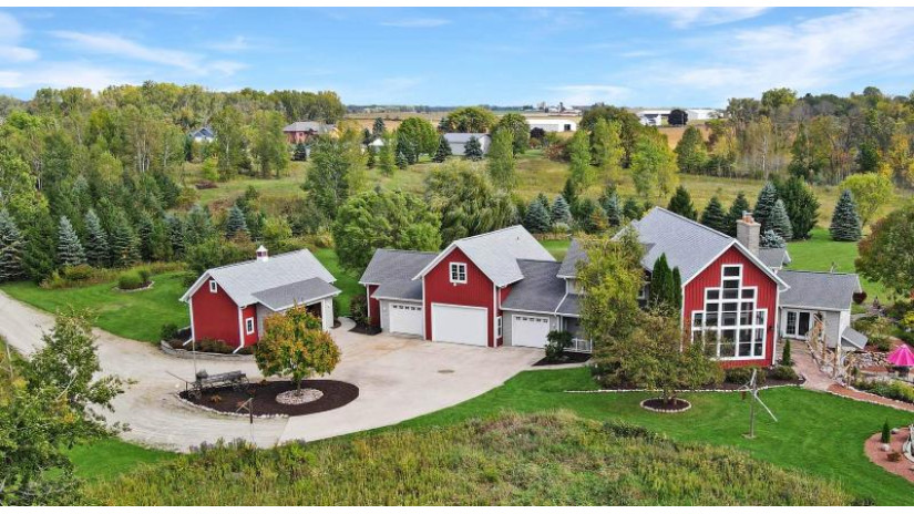 W8535 School Road Dale, WI 54944 by Coldwell Banker Real Estate Group $1,499,900