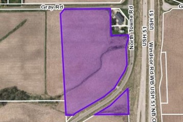 19.66 AC North Towne Rd/Gray Rd, Windsor, WI 53598