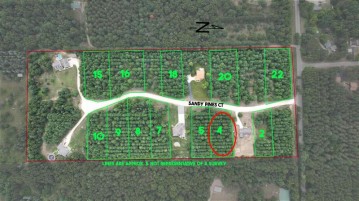 LOT 4&5 Sandy Pines Court, Redgranite, WI 54970