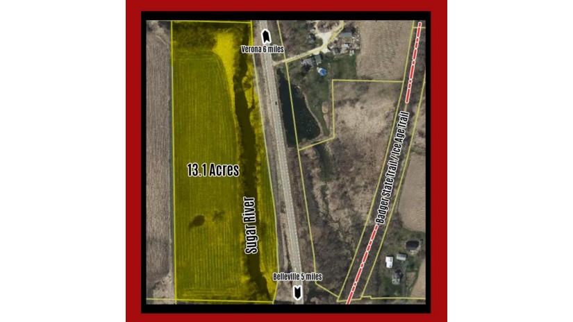 13.064 ACRES Highway 69 Montrose, WI 53508 by Wisconsin Special Properties $182,900