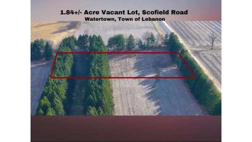 LOT 0 Scofield Road Lebanon, WI 53098 by Unified Jones Auction & Realty $1