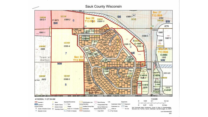 137.74 ACRES Fern Dell Road Lake Delton, WI 53965 by Bunbury, Realtors-Wis Dells Realty $2,731,250