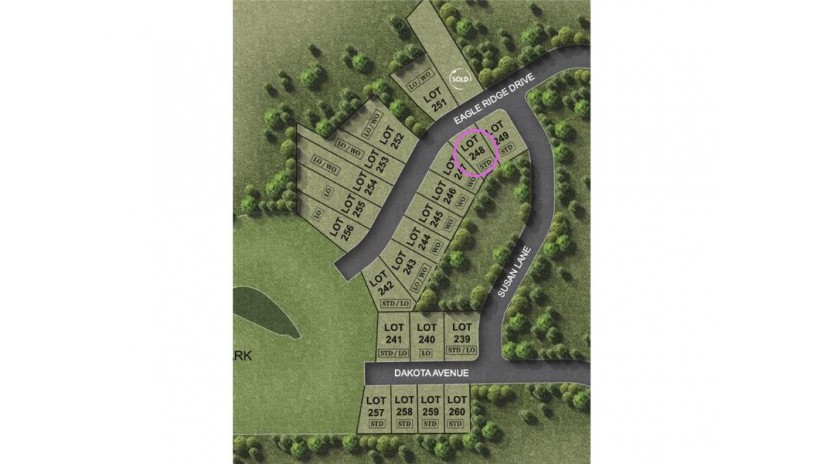 270 (Lot 248) Eagle Ridge Drive Roberts, WI 54023 by Pinnacle Real Estate Of Wi, Llc $67,000