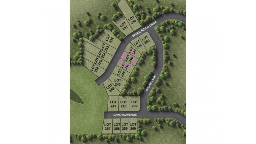 254 (Lot 246) Eagle Ridge Drive Roberts, WI 54023 by Pinnacle Real Estate Of Wi, Llc $67,000