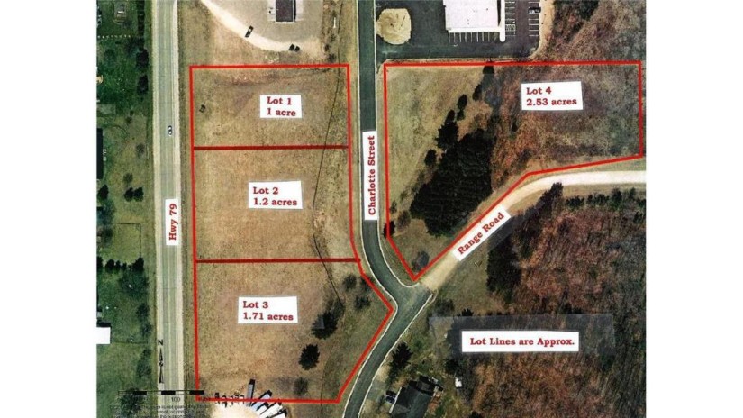 Lot 4 Charlotte St / Range Rd Boyceville, WI 54725 by Rassbach Realty Llc $75,900