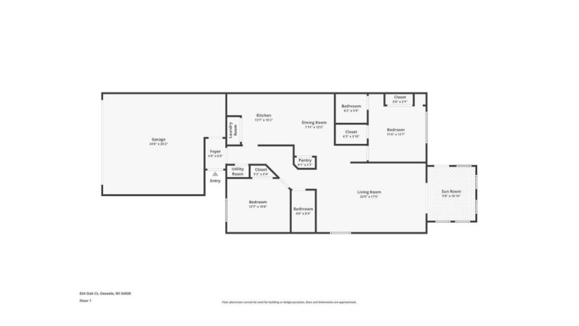 834 Oak Court Osceola, WI 54020 by Keller Williams Rlty Integrity* $219,900