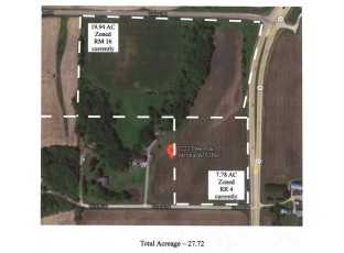 27.72AC Pine Row Rd & Highway 69 Verona, WI 53593