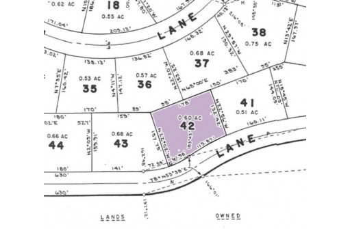 LOT 42 S Fern Lane, Oxford, WI 53952