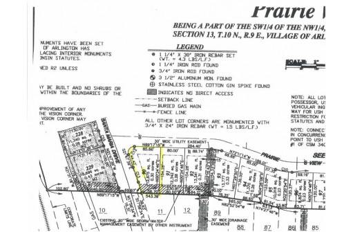 LOT 90 Prairie View Lane, Arlington, WI 53911